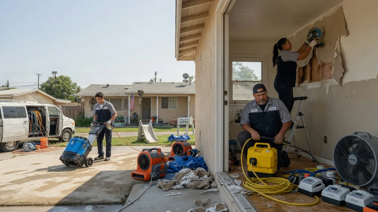 Water Damage Restoration in Glidden, TX near me